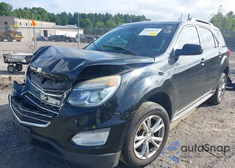 2016 Chevrolet Equinox Lt из США, поврежденный, VIN 2GNFLFEKXG6158272